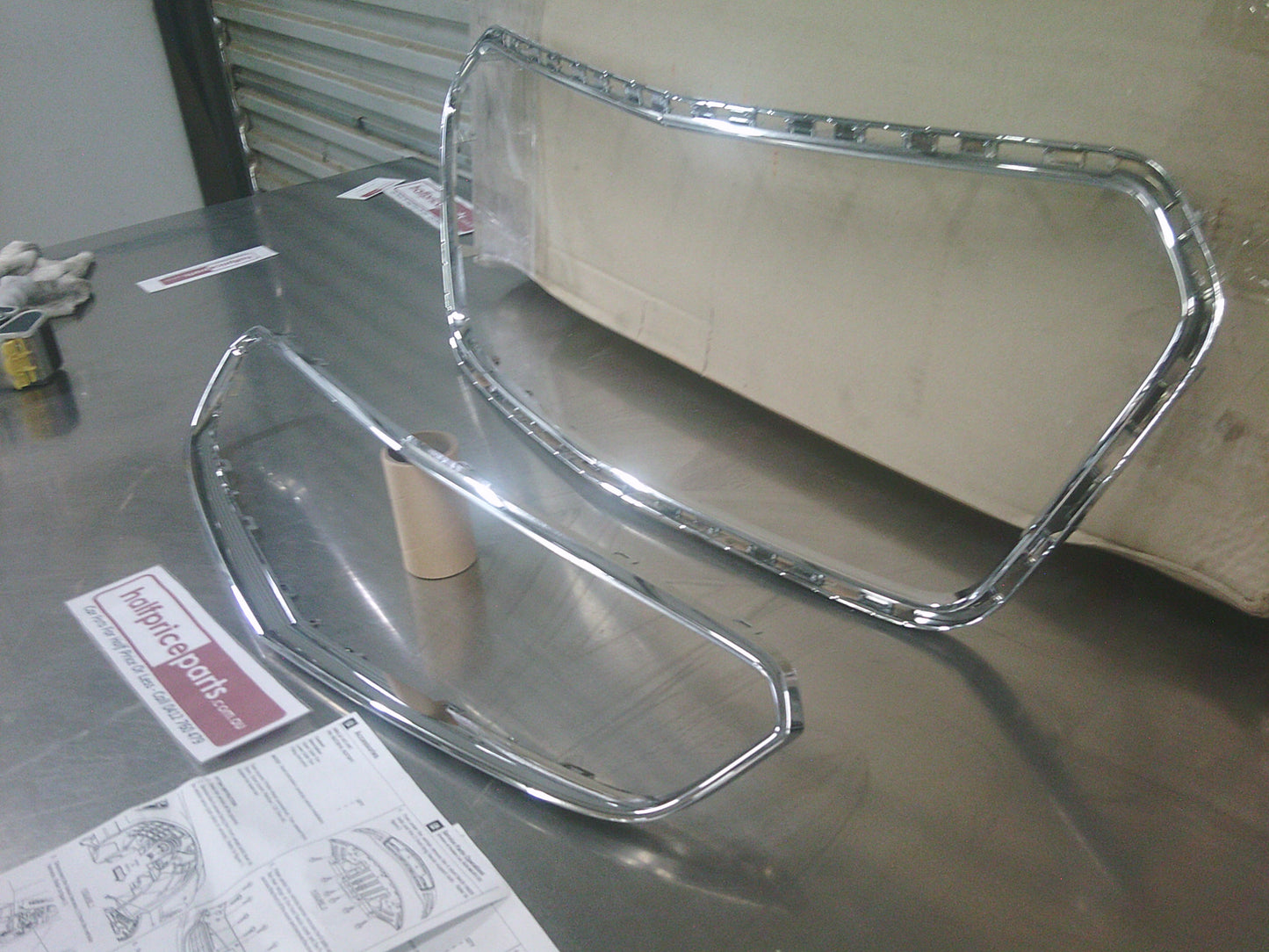 Holden VF II SS/SSV Series II Genuine Upper and Lower Chrome Grille Surrounds  - New Part