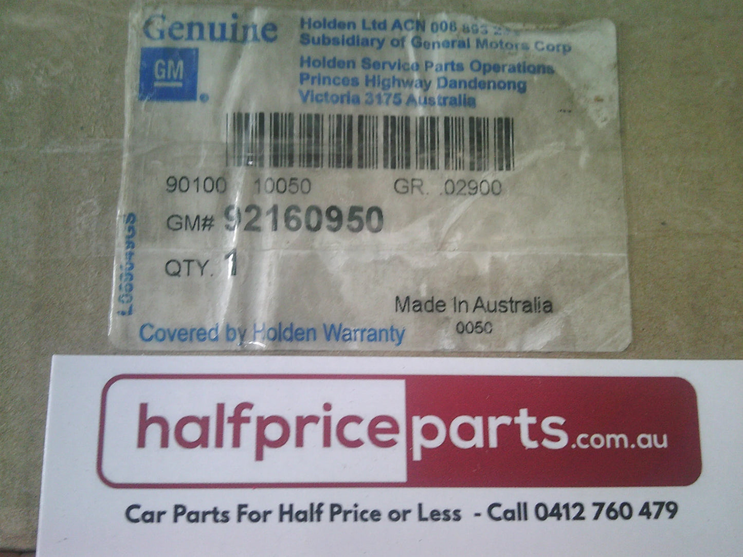 Holden VE Commodore 3.0L V6 Genuine Right Hand Engine Mount Bracket New Part