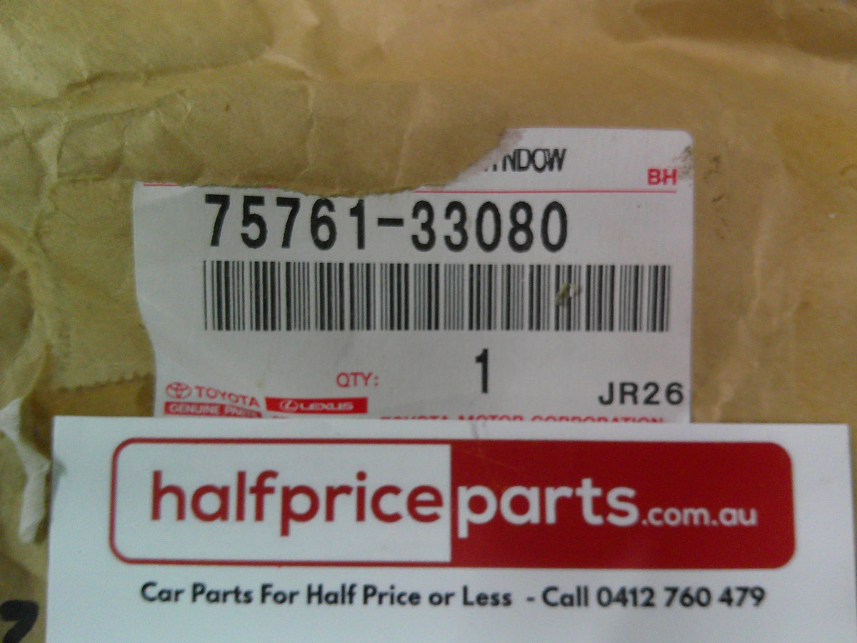 Toyota Camry Genuine Right Hand Rear Door Front Window Frame New Part