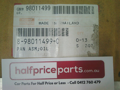 Holden RC Colorado/RA Rodeo Genuine Oil Pan Assembly 4X2 Only New Part