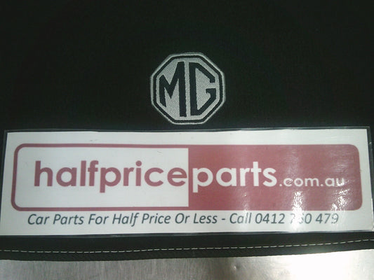 MG ZS Genuine Rear Cargo Carpet Mat (Black With White Decal) New Part