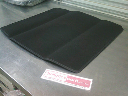 MG ZS Genuine Rear Cargo Carpet Mat (Black With White Decal) New Part