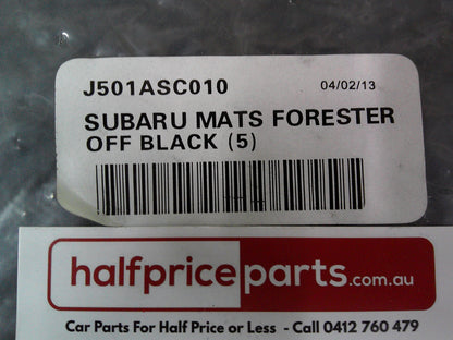 Subaru Forester Genuine Carpet Mat Set New Part