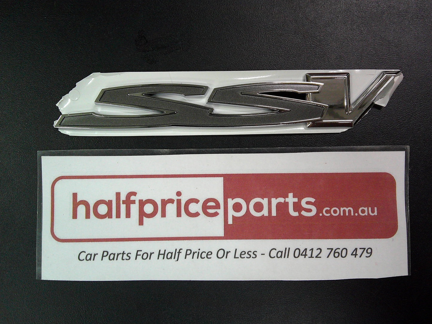 Holden VE/VF/SS/SSV Commodore Genuine Rear SSV Emblem New Part