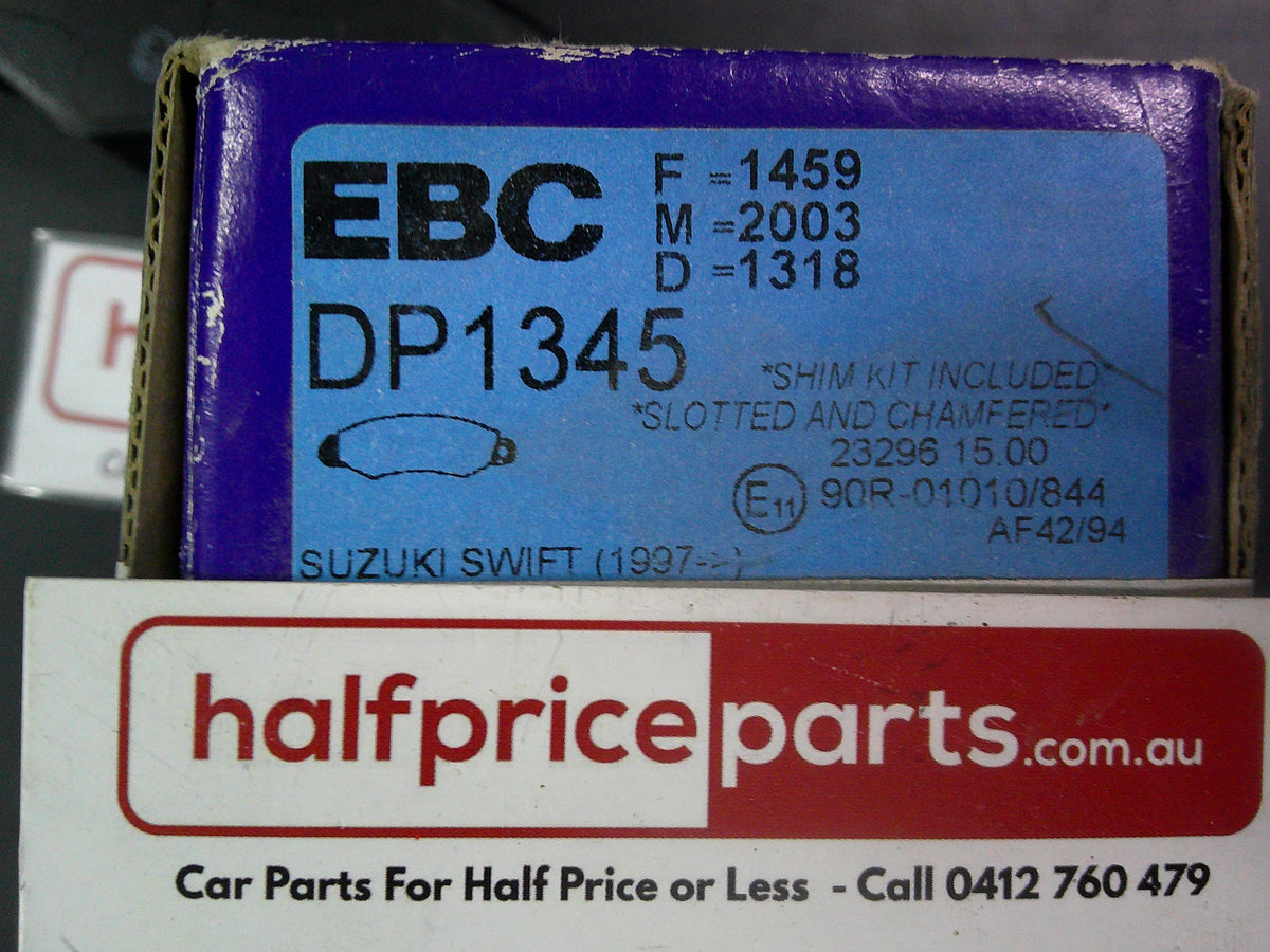 EBC Front Brake Pad Set Suits Suzuki Swift New Part
