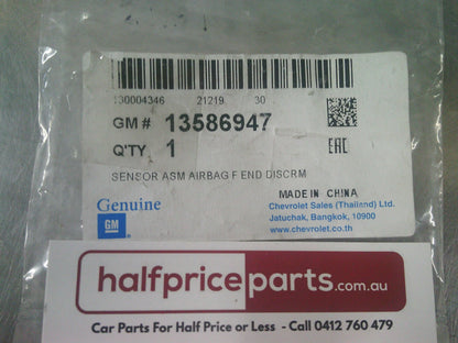 Holden RG Colorado Genuine Front End Airbag Discriminating Sensor Assembly New Part