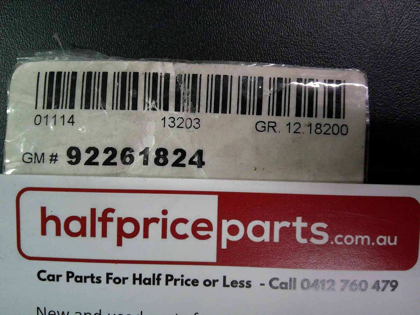 Holden VE/VF/SS/SSV Commodore Genuine Rear SSV Emblem New Part