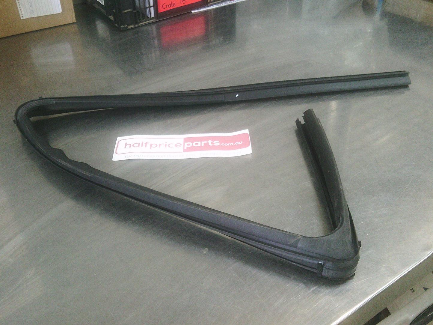 Holden Barina Spark Genuine Drivers Rear Upper Window Weatherstrip New Part