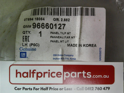 Holden CG5 Captiva Genuine Left Hand Rear Tail Light Panel New Part