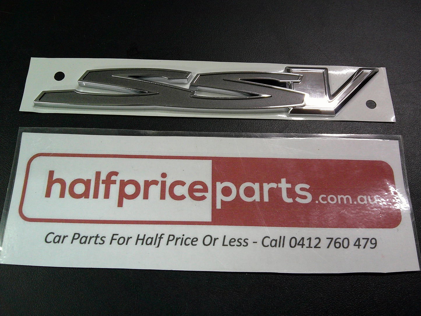 Holden VE/VF/SS/SSV Commodore Genuine Rear SSV Emblem New Part