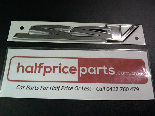 Holden VE/VF/SS/SSV Commodore Genuine Rear SSV Emblem New Part