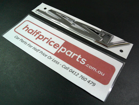 Holden VE/VF/SS/SSV Commodore Genuine Rear SSV Emblem New Part