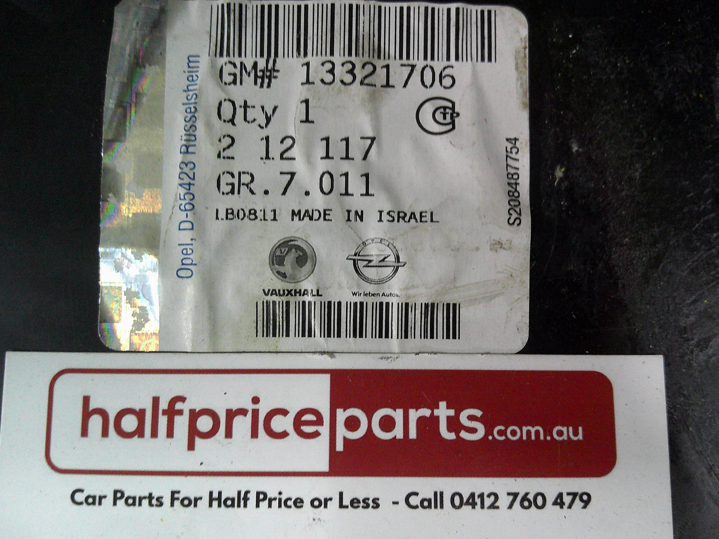 Holden AH Astra Genuine Right Hand Front Splash Guard New Part