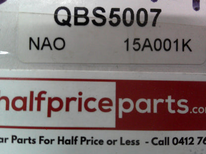 QFM Specialty Compound Rear Brake Shoe Set Suits Toyota Hiace/Commuter New Part
