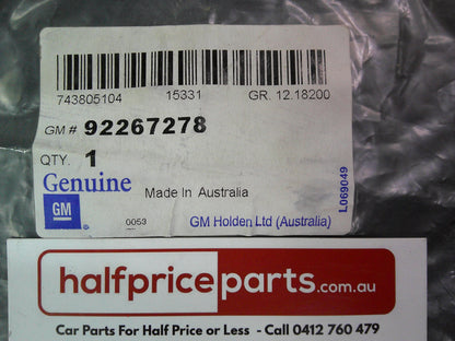 Holden VE/VF/SS/SSV Commodore Genuine Rear SSV Emblem New Part