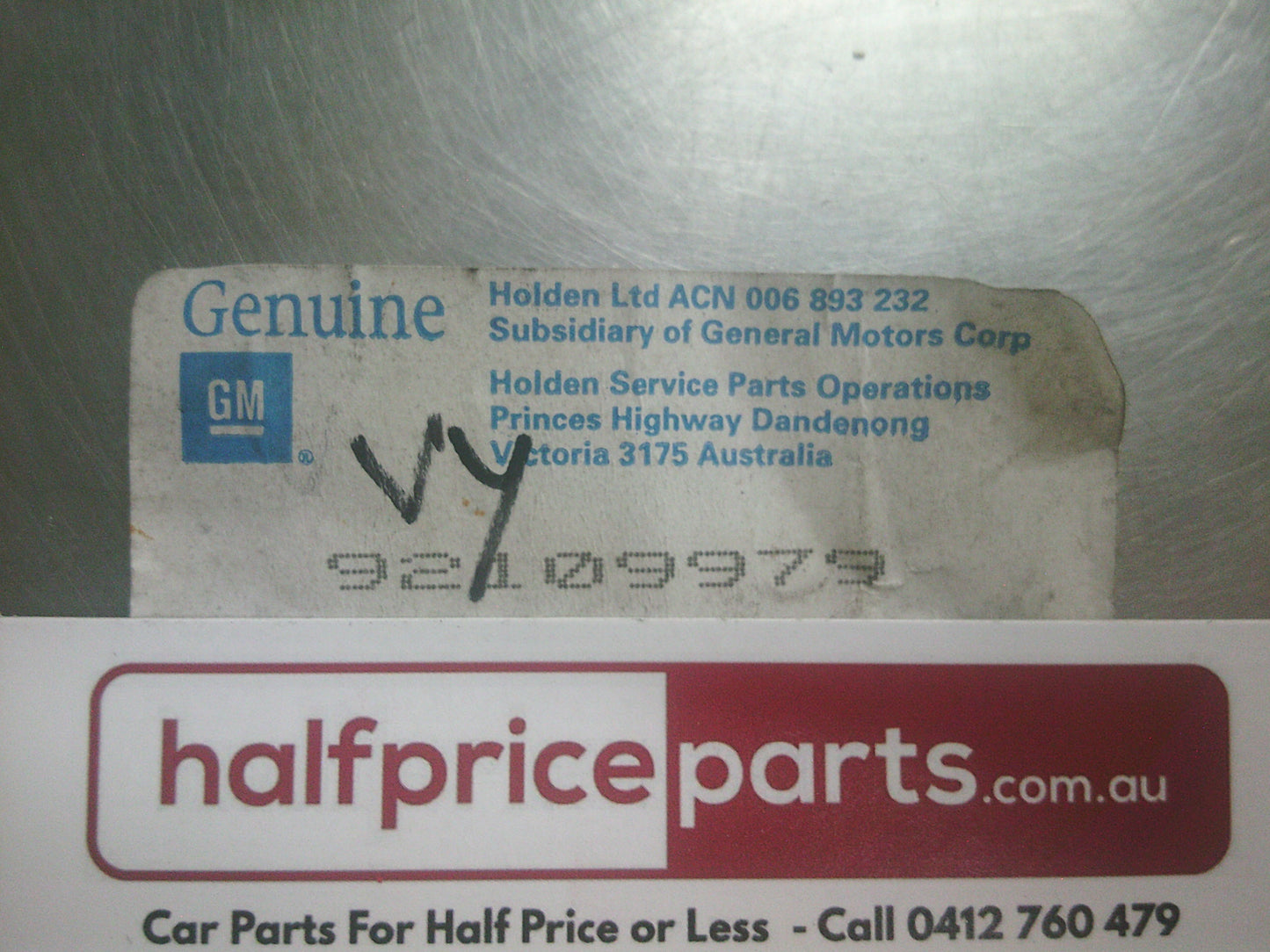 Holden VT/VX/WH/SS Commodore/Statesman Genuine Right Hand Drivers Seat Rail End Cap - New Part