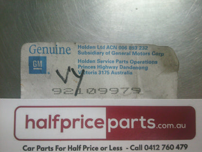 Holden VT/VX/WH/SS Commodore/Statesman Genuine Right Hand Drivers Seat Rail End Cap - New Part