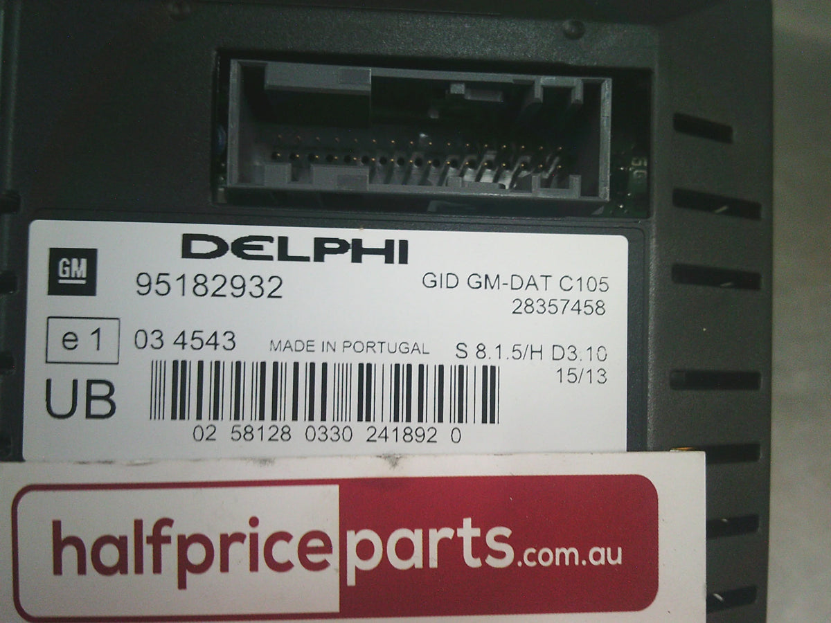 Holden CG Captiva Genuine Driver Information Display Assembly New Part
