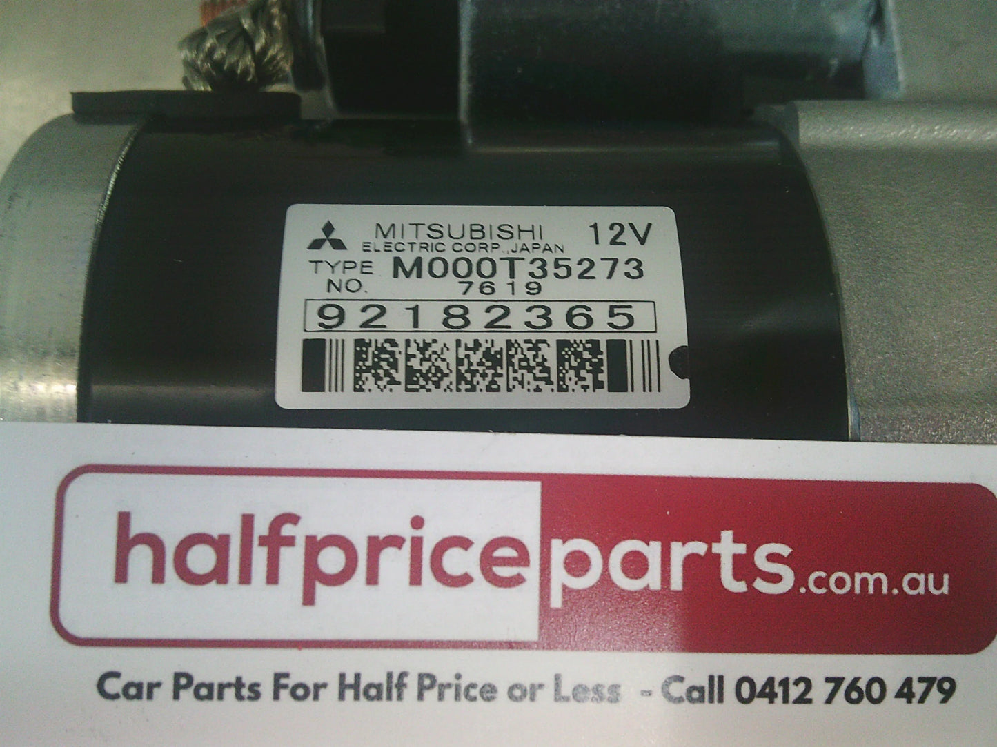 Holden Genuine VZ/VE Commodore/WL Statesman/Adventra/VZ Crewman V6 Genuine Alloytech Starter Motor New Part
