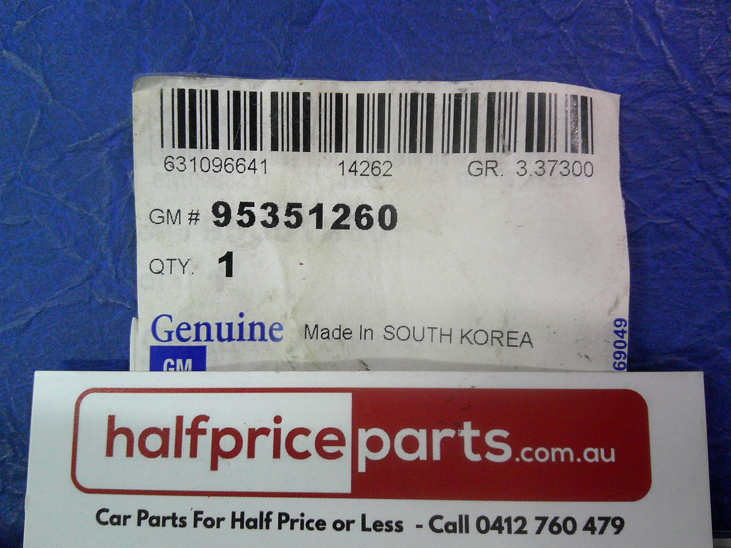 Holden JH Cruze/CG Captiva Turbo Diesel Genuine Turbo Charger Gasket New Part