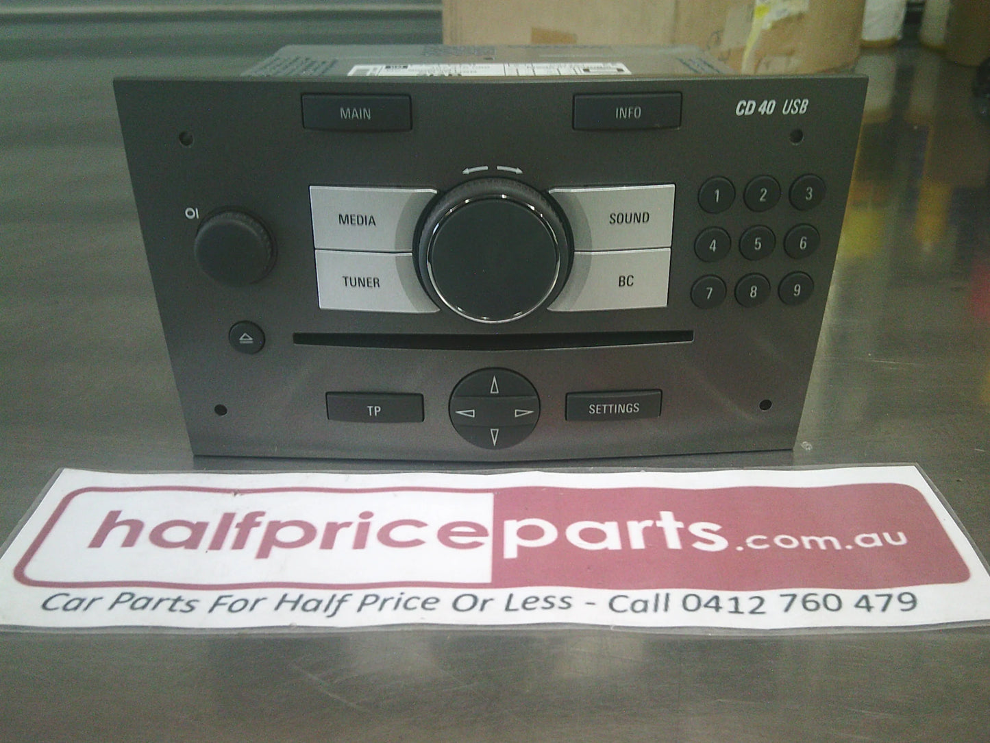 Holden CG Captiva Genuine Dash Radio Control Head Unit CD 6 Stacker New Part