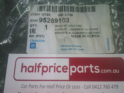 Holden Trax Genuine Right Hand Front Headlight Bracket New Part