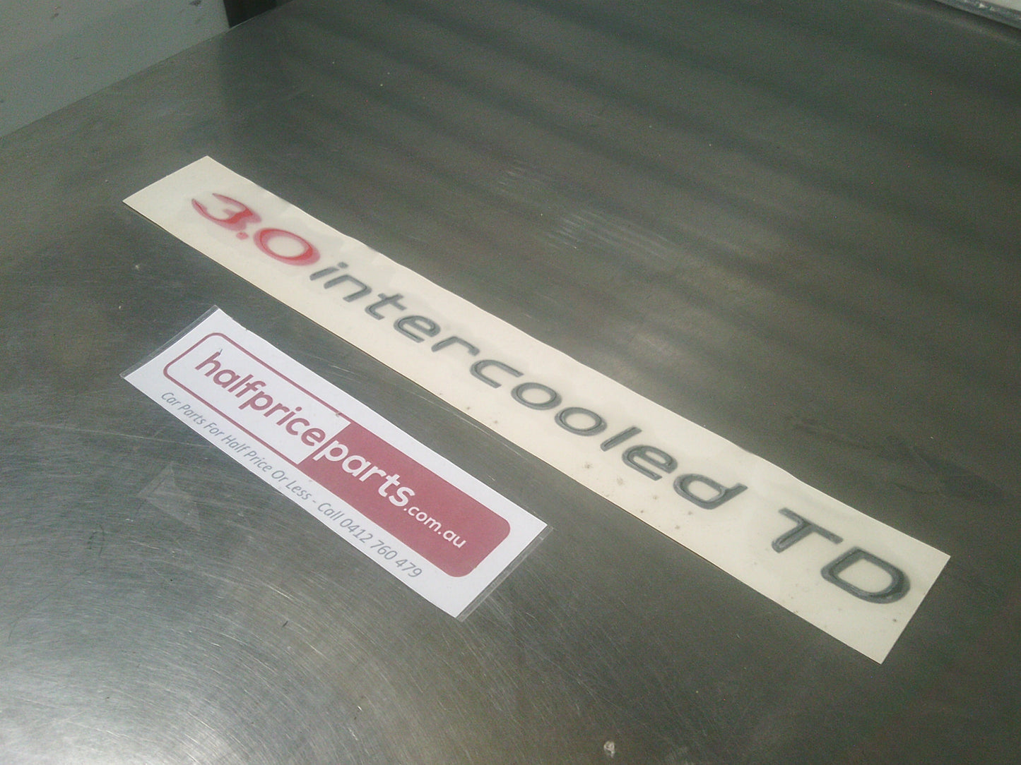 Holden TF Rodeo Genuine 3.0 intercooled TD Decal New Part