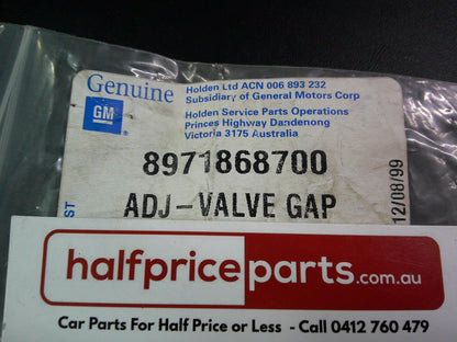 Holden Jackaroo Genuine Valve Gap Adjuster T=3.25 New Part