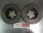 RDA Front Disc Rotors Slotted/Dimpled Suits Ford Transit VM (Sold As Pair Only) New Part