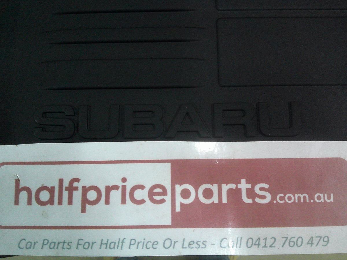 Subaru Forester Genuine All Weather Rubber Mat Set Of 4 Front And Rear New Part