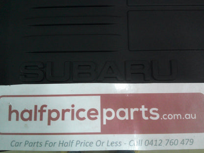 Subaru Forester Genuine All Weather Rubber Mat Set Of 4 Front And Rear New Part