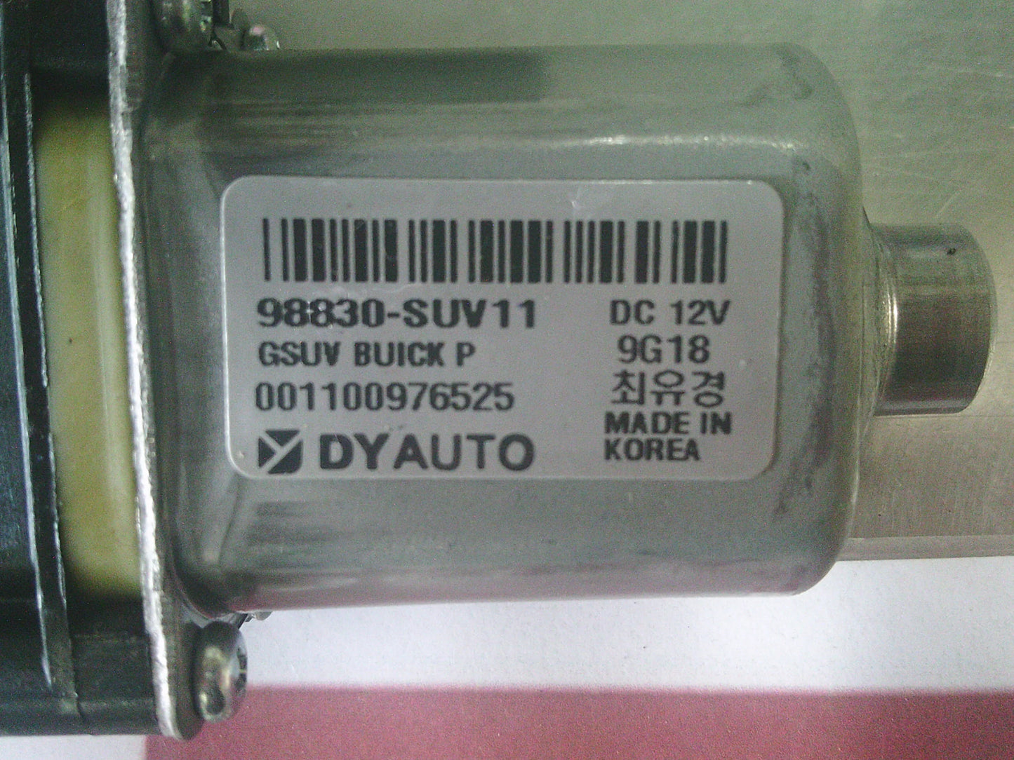 Holden Trax Genuine Right Hand Front Power Window Motor Assembly New Part