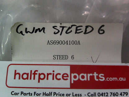 GWM Steed 6 Dual Cab Genuine Black Carpet Floor Mat Set Of 4 Mats Black New Part
