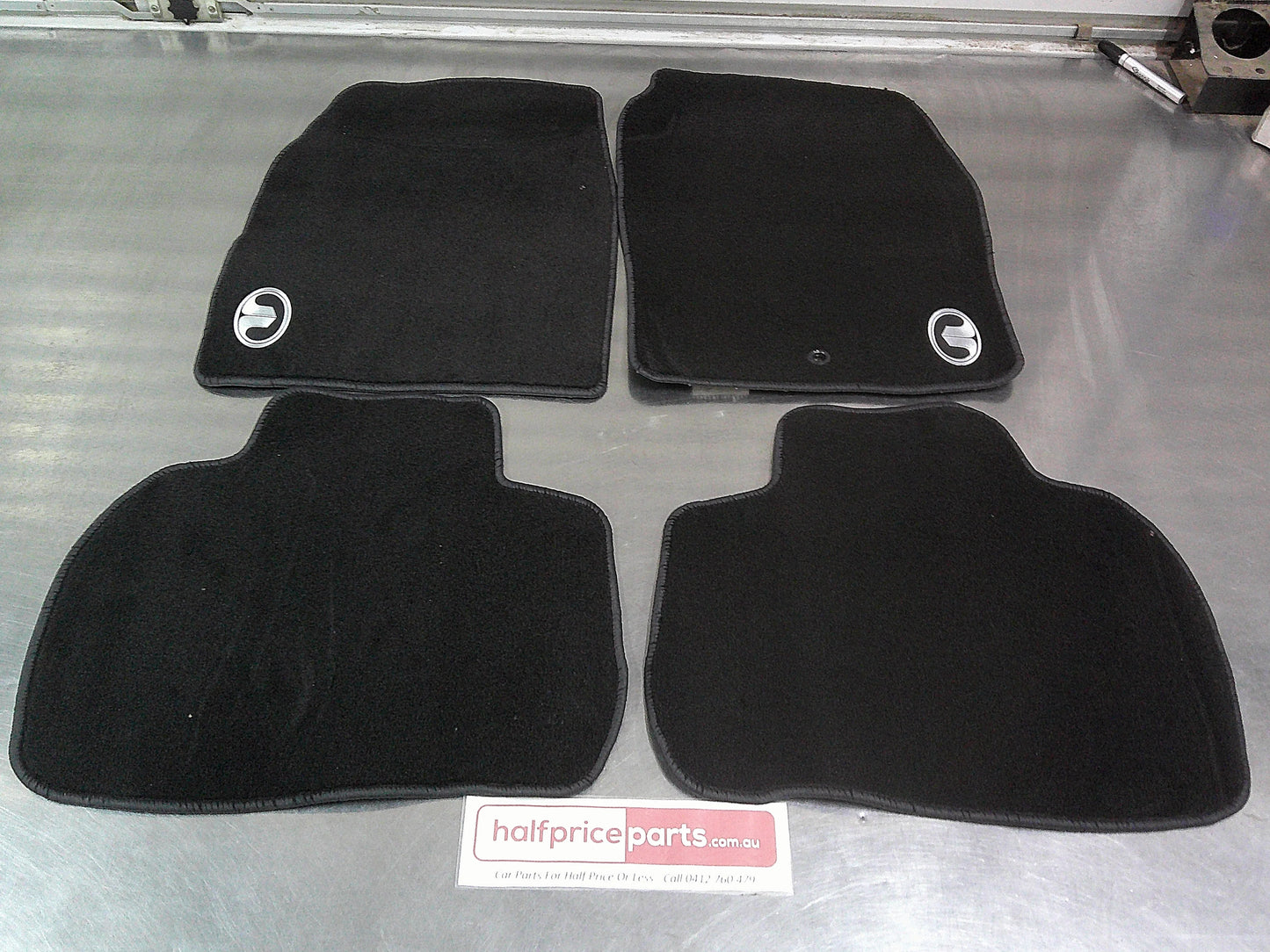 GWM Steed 6 Dual Cab Genuine Black Carpet Floor Mat Set Of 4 Mats (NO MAT Clip) Black New Part