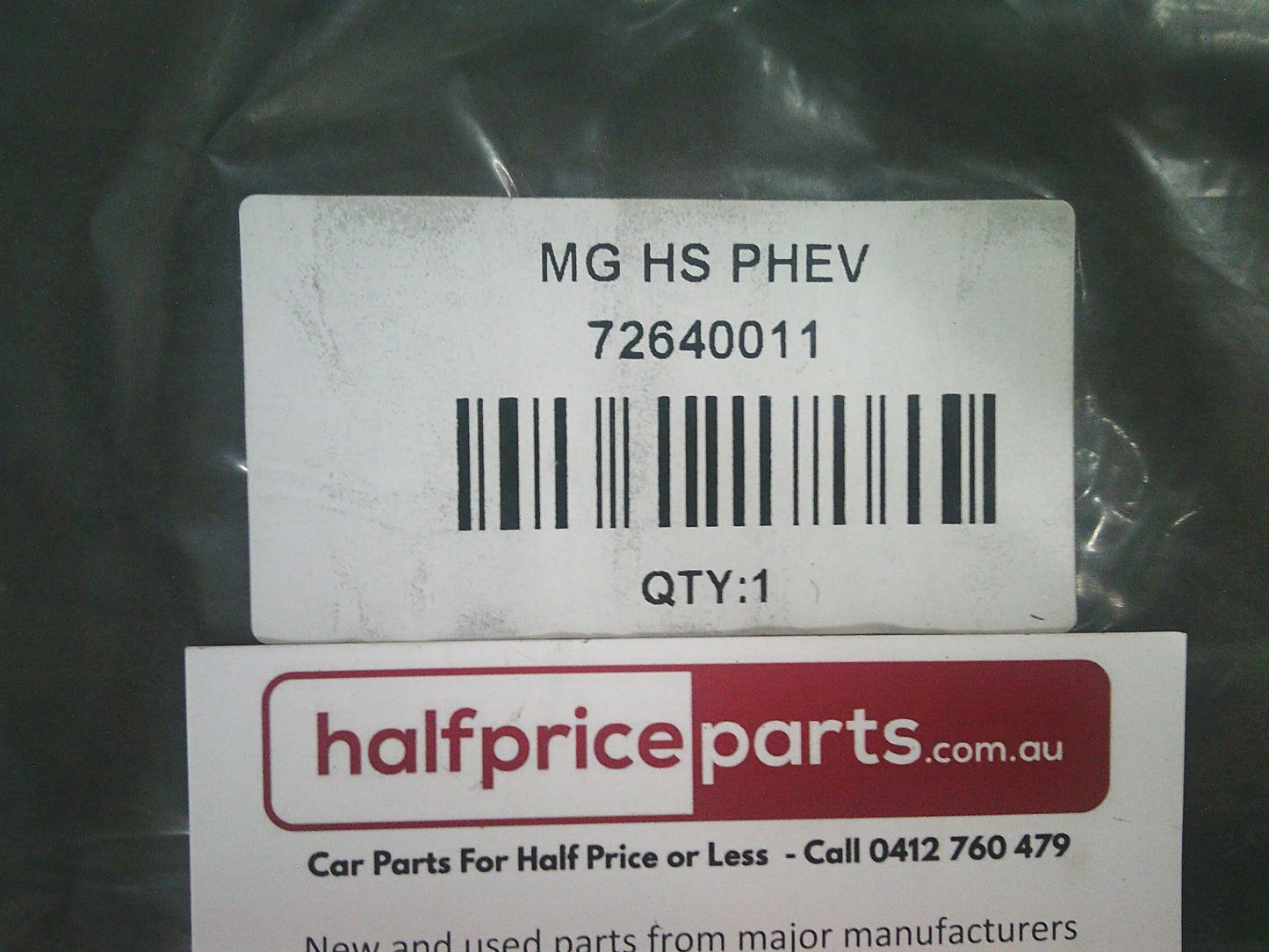 MG HS PHEV Genuine Set Of 4 Carpet Mat Set (Black) New Part