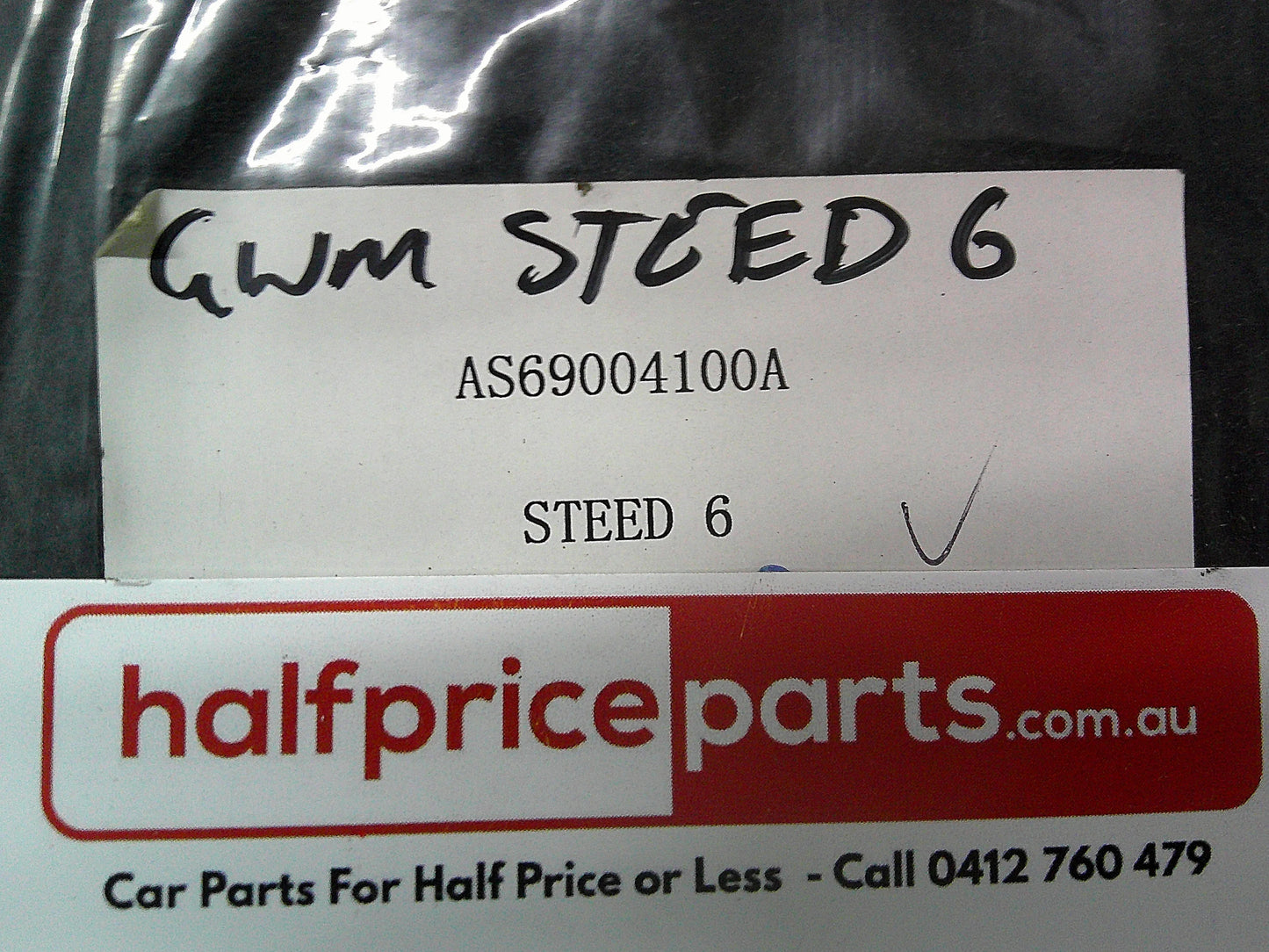 GWM Steed 6 Dual Cab Genuine Black Carpet Floor Mat Set Of 4 Mats (NO MAT Clip) Black New Part