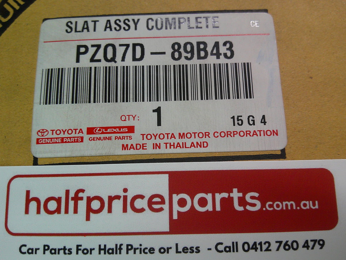 Toyota Hilux Rogue Genuine Slat Complete Cover Assembly New Part