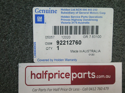 Holden VE Commodore Genuine Front Bar Deadener - New Part