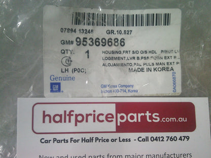 Holden CG7 Captiva Genuine Left Hand Front Door Inner Hardware Brace (Passenger) New Part.