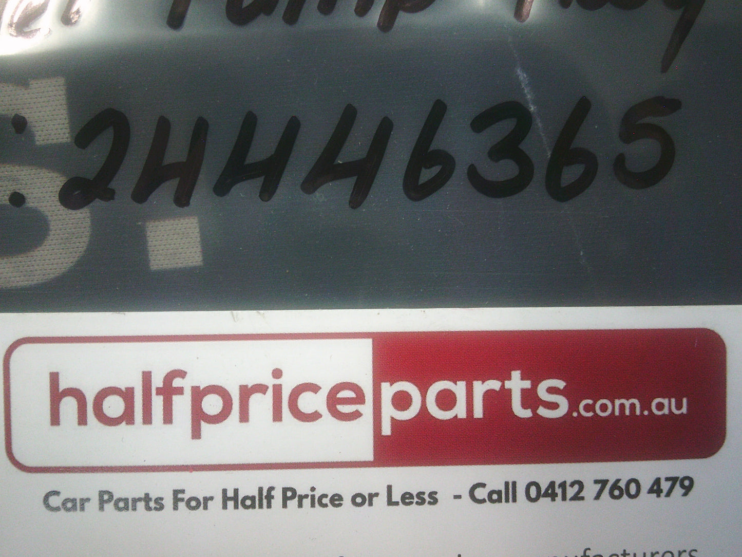 Holden VE Commodore Genuine Water Pump Assembly Gasket New Part