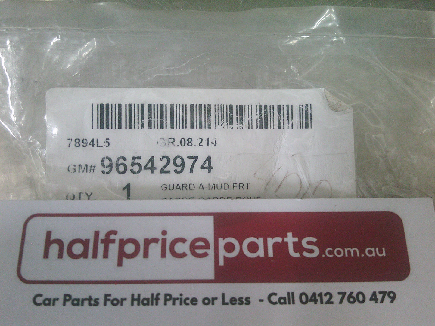 Holden TK Barina Genuine Front Right Mud Flap - New Part