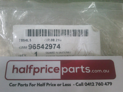 Holden TK Barina Genuine Front Right Mud Flap - New Part