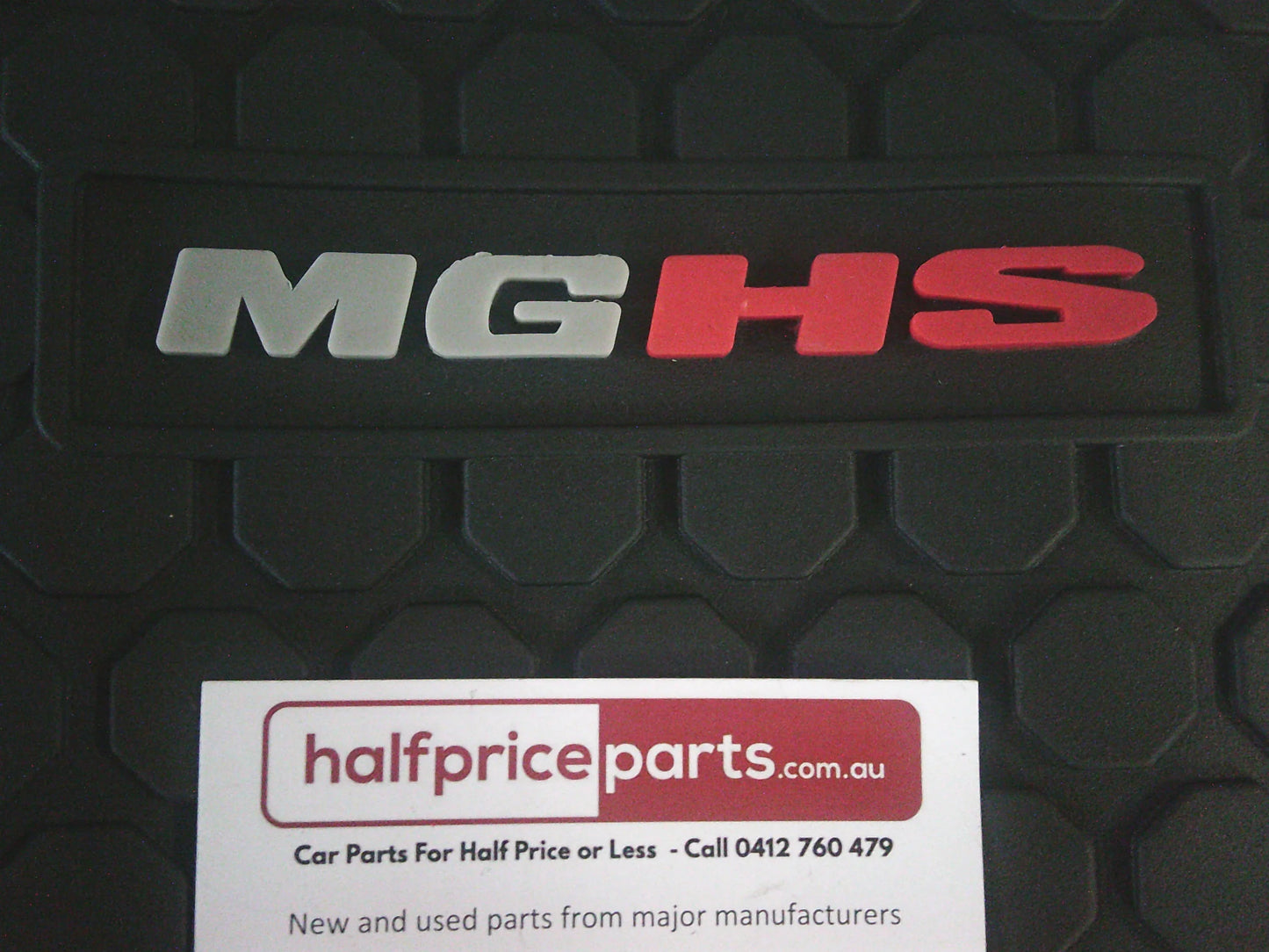 MG HS Genuine Rear Cargo Rubber Mat Heavy Duty New Part