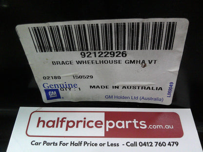 Holden VT/VX/VY/VZ Commodore Genuine Left Hand Front Inner Wheelhouse Brace New Part