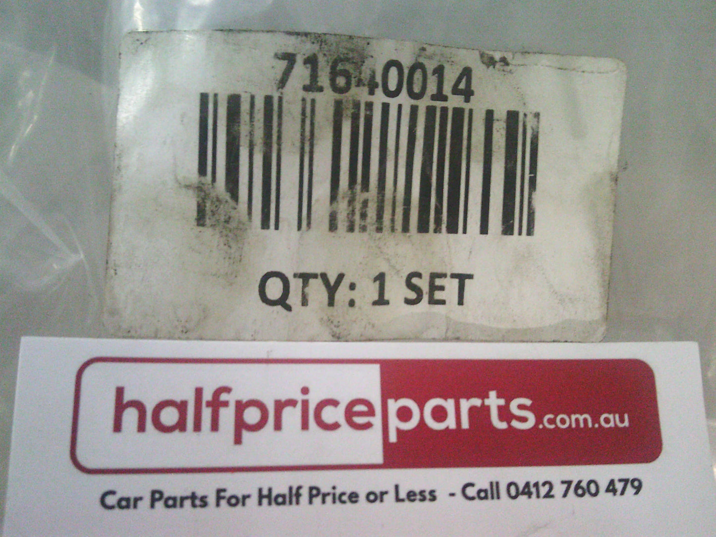 MG HS Genuine Rear Cargo Rubber Mat Heavy Duty New Part
