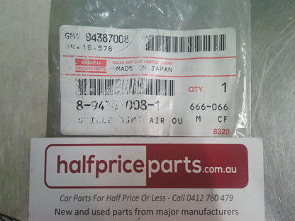 Holden TF Rodeo Genuine Right Hand Air Outlet Grille New Part