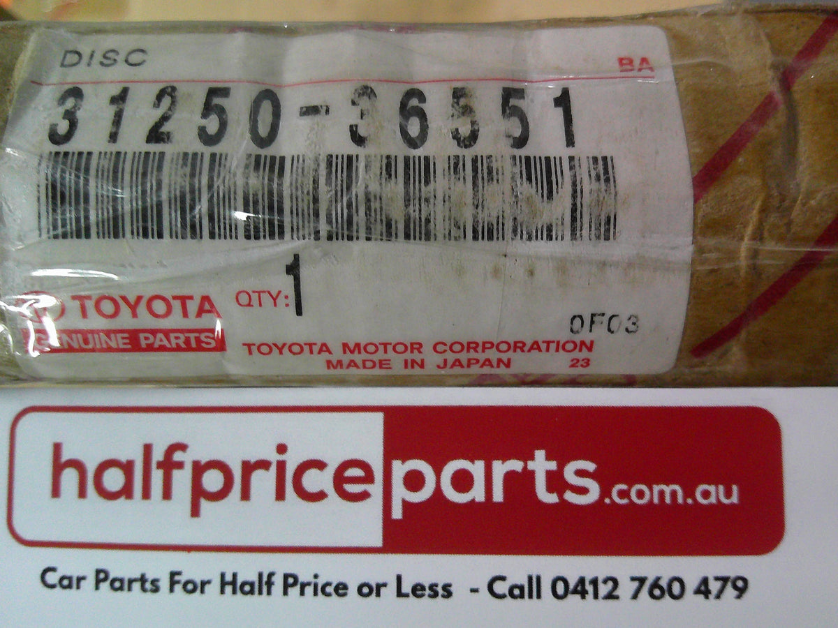 Toyota Coaster 4.0Ltr Turbo Diesel Genuine Clutch Plate Disc Assembly New Part