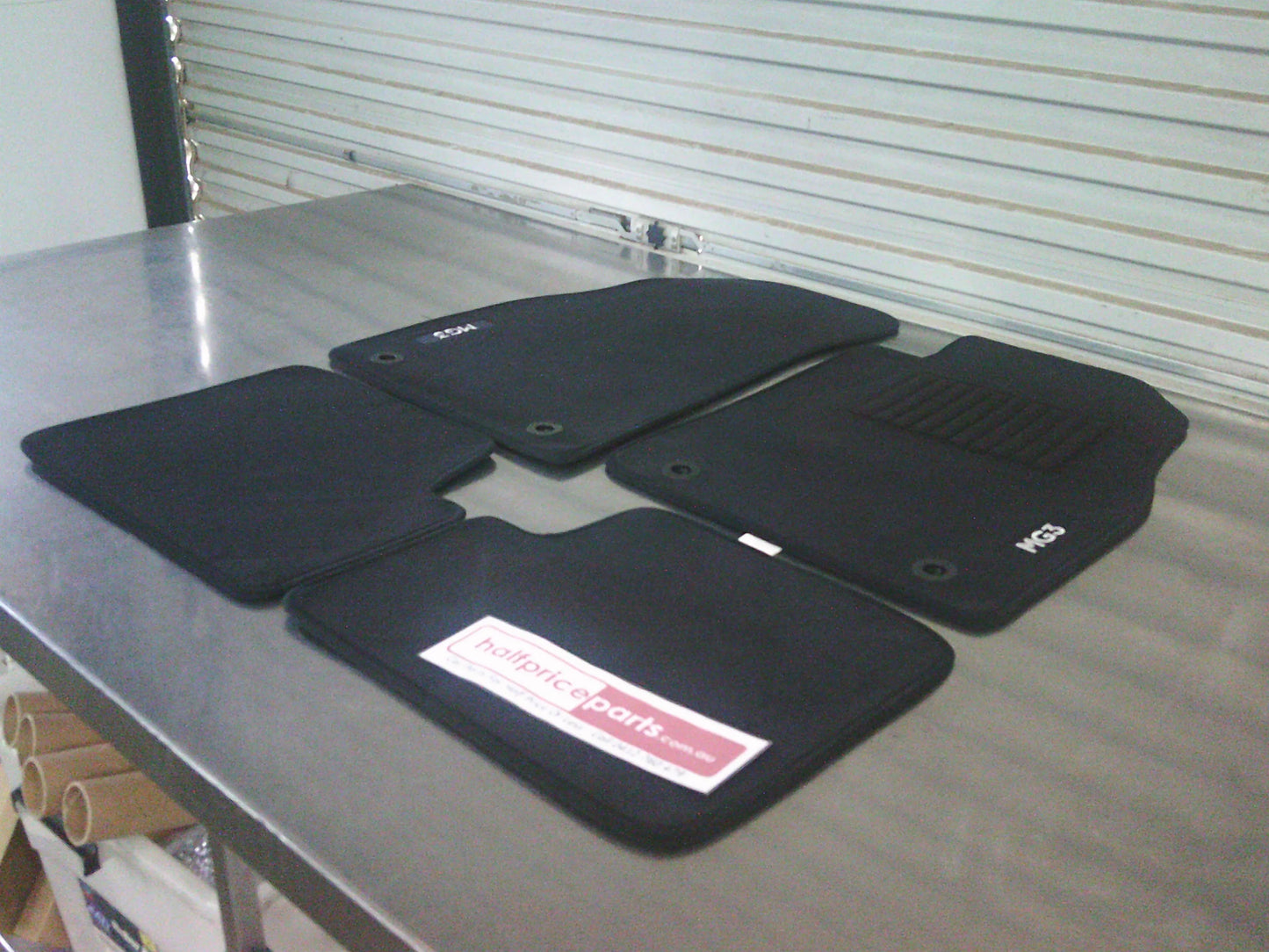 MG3 Genuine Carpet Mat Set Of 4 Front And Rear (Black) New Part
