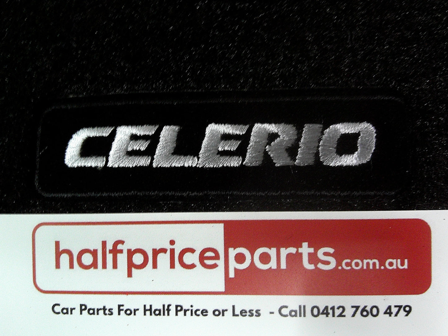 Suzuki Celerio Genuine Front And Rear Carpet Mat Set Of 5 Mats Black New Part