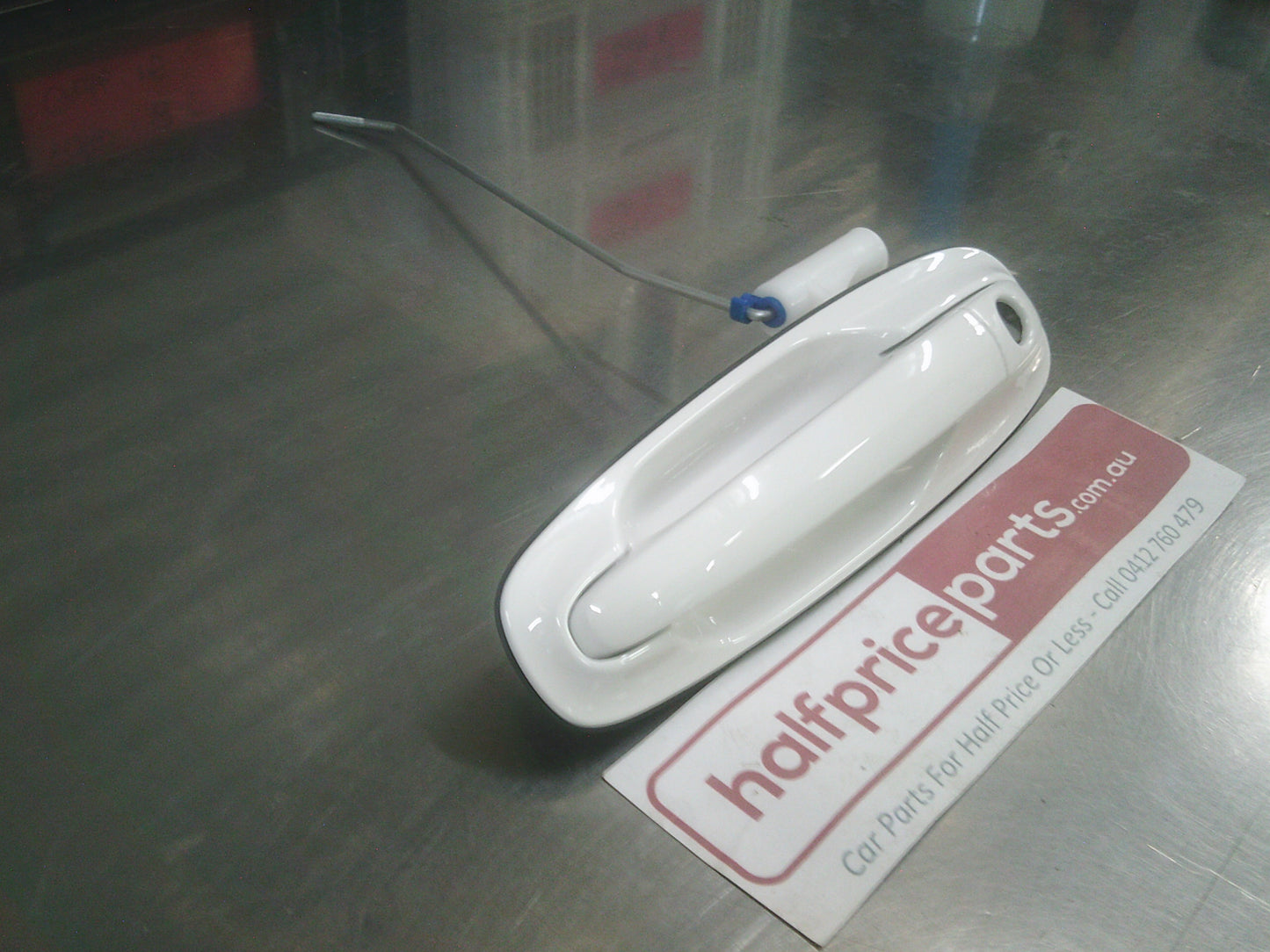 Holden JF Viva Genuine Left Hand Front Door Handle (White) New Part